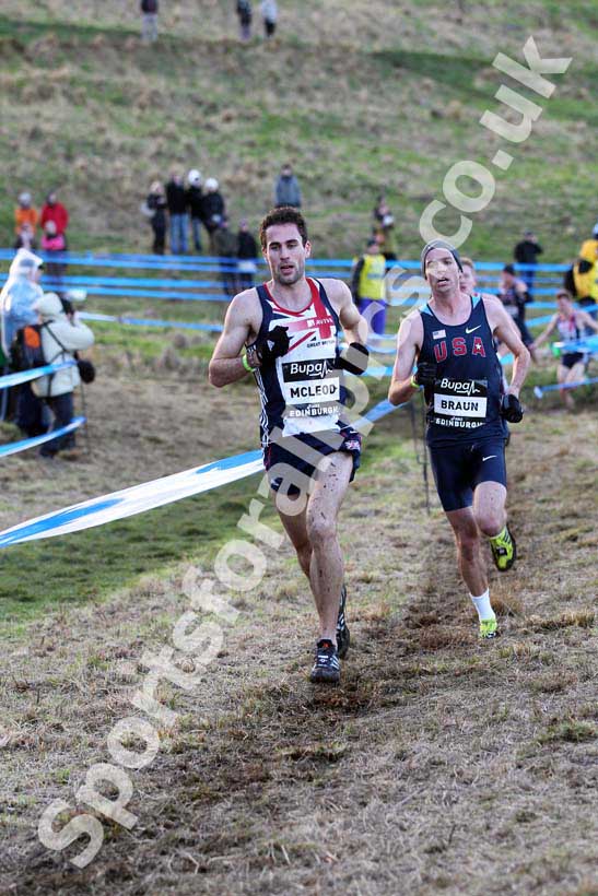 Senior Men,  Ryan McLeod, BUPA Great Edinburgh Cross Country.